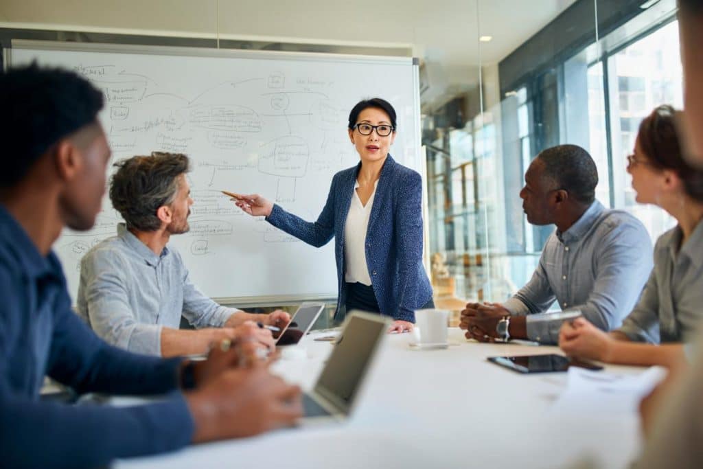 communication ascendante et descendante en entreprise
