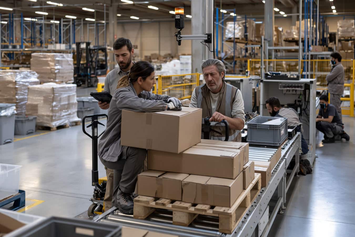 défis de la manutention dans industrie